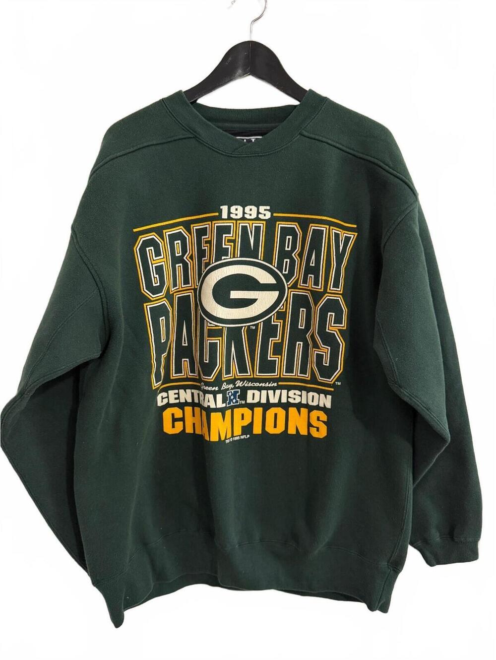 Vintage 1995 Green Bay Packers Crewneck Sweatshirt Size L